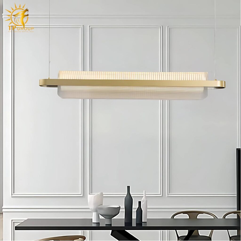 Đèn thả trần tấm lợp mái vòm dáng dài TPG-TTK93 12 Đèn thả trần tấm lợp mái vòm dáng dài TPG-TTK93