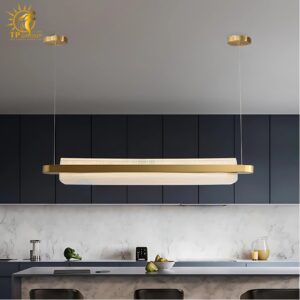 Đèn thả trần tấm lợp mái vòm dáng dài TPG-TTK93