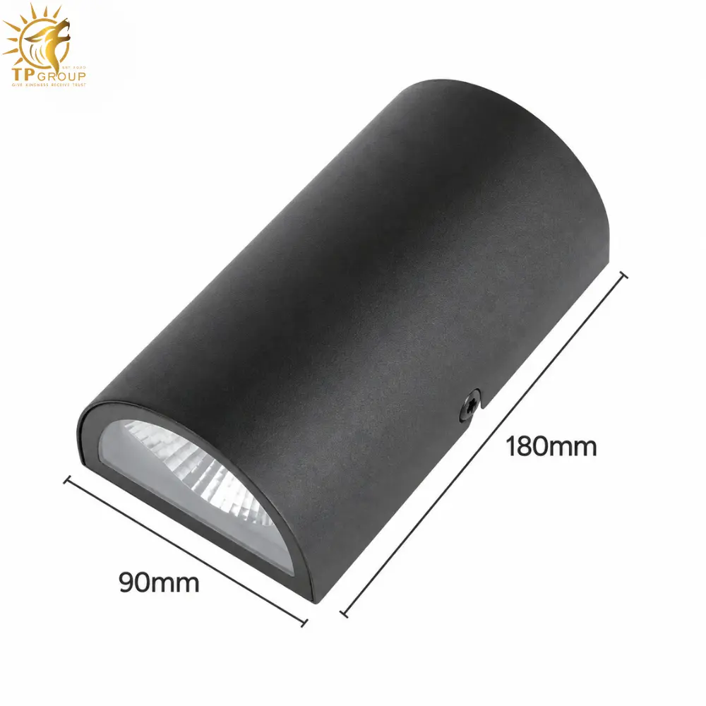 Đèn tường ngoài trời LED chống nước TPG-VNT662 12 15