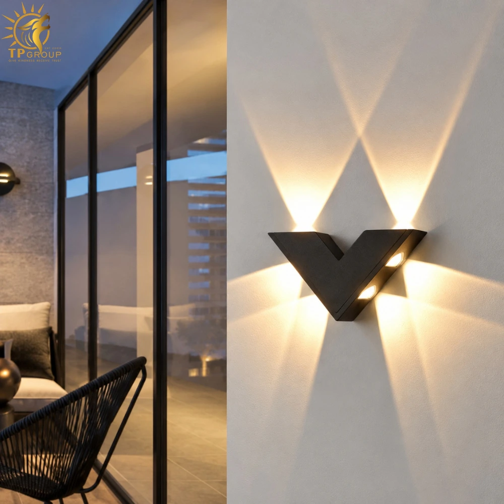 Đèn vách chiếu tia ngoài trời TPG-VNT093 21 27