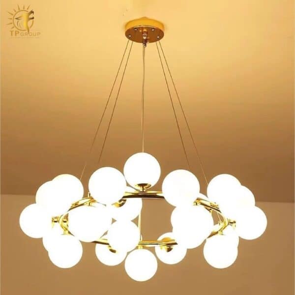 Đèn chùm thả hiện đại 6379 có 32 bóng