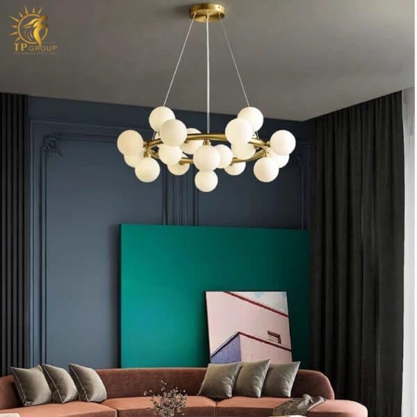 Đèn chùm thả hiện đại 6379 có 32 bóng