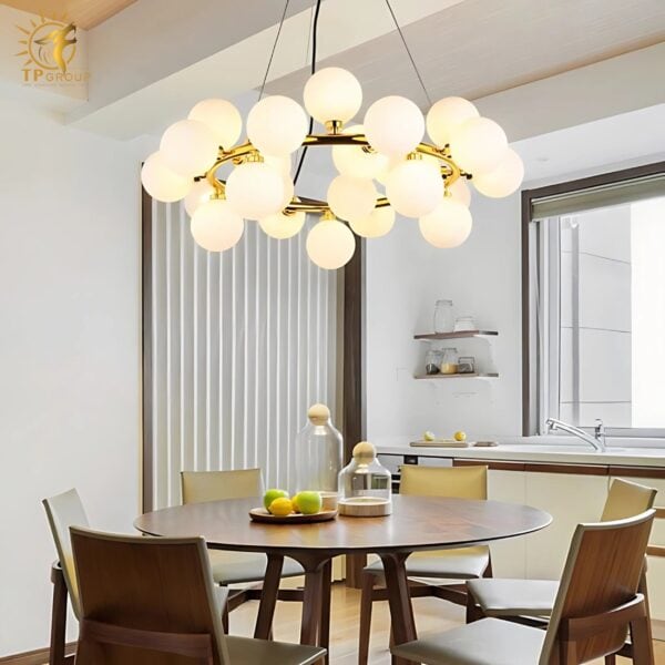 Đèn chùm thả hiện đại 6379 có 32 bóng