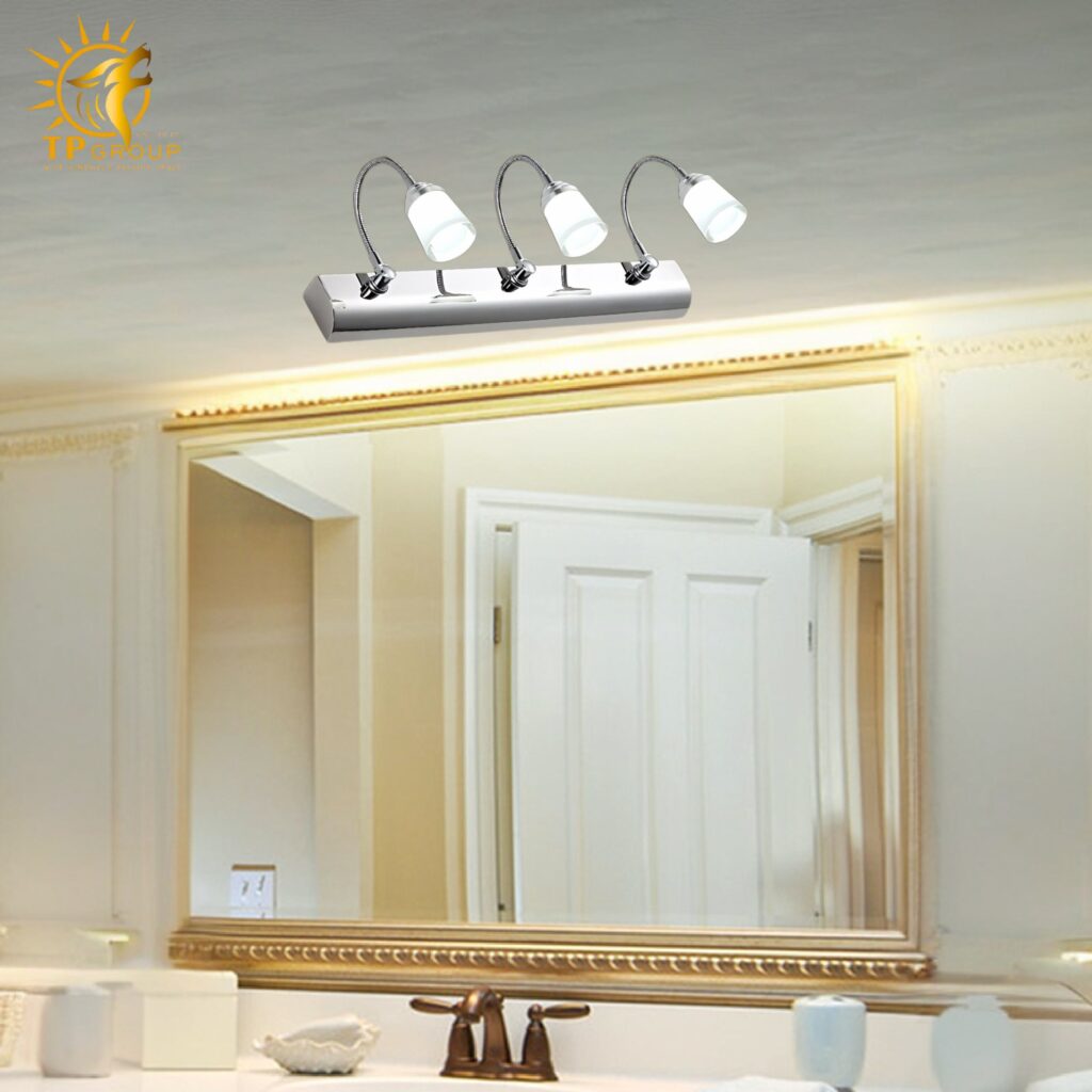 Đèn rọi tranh, rọi gương ba đầu JQ0101 11 Đèn gọi tranh, gọi gương ba đầu JQ0101