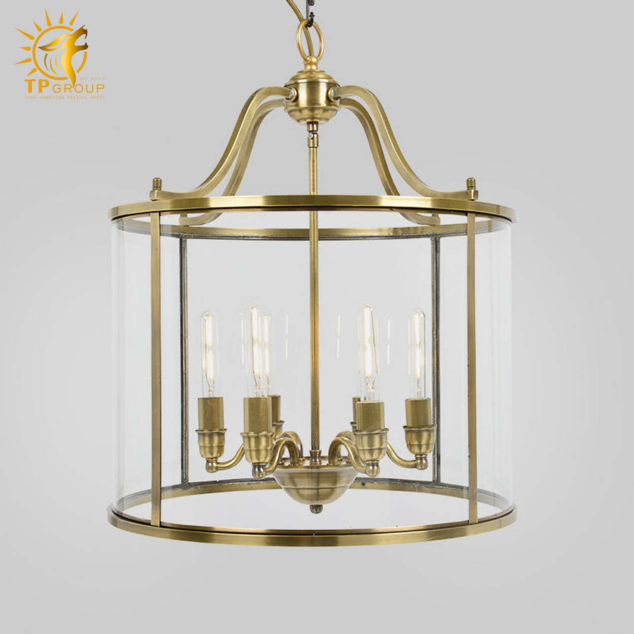 Đèn thả bán cổ điển THD08 2 Đèn thả bán cổ điển THD08