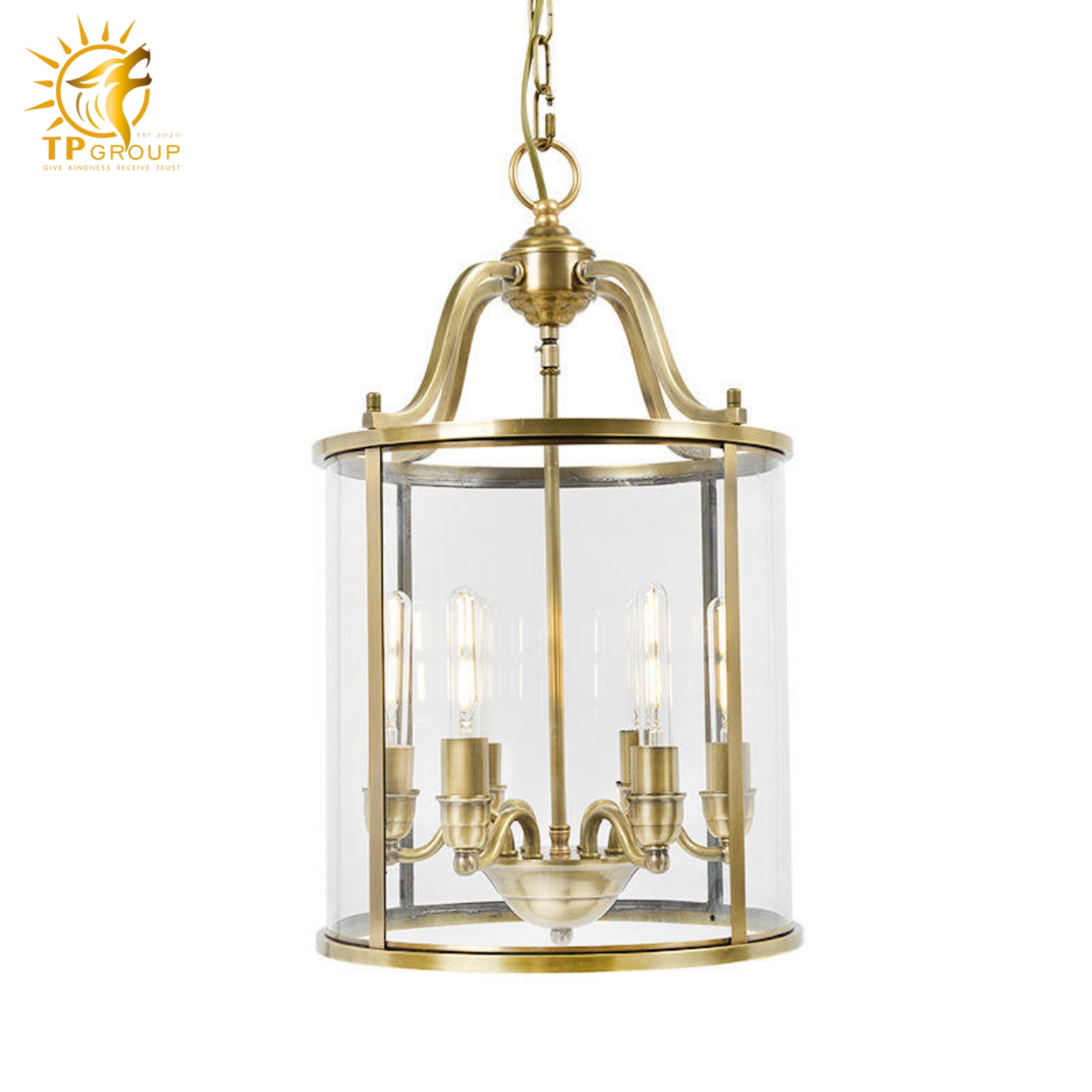 Đèn thả bán cổ điển THD08 6 Đèn thả bán cổ điển THD08