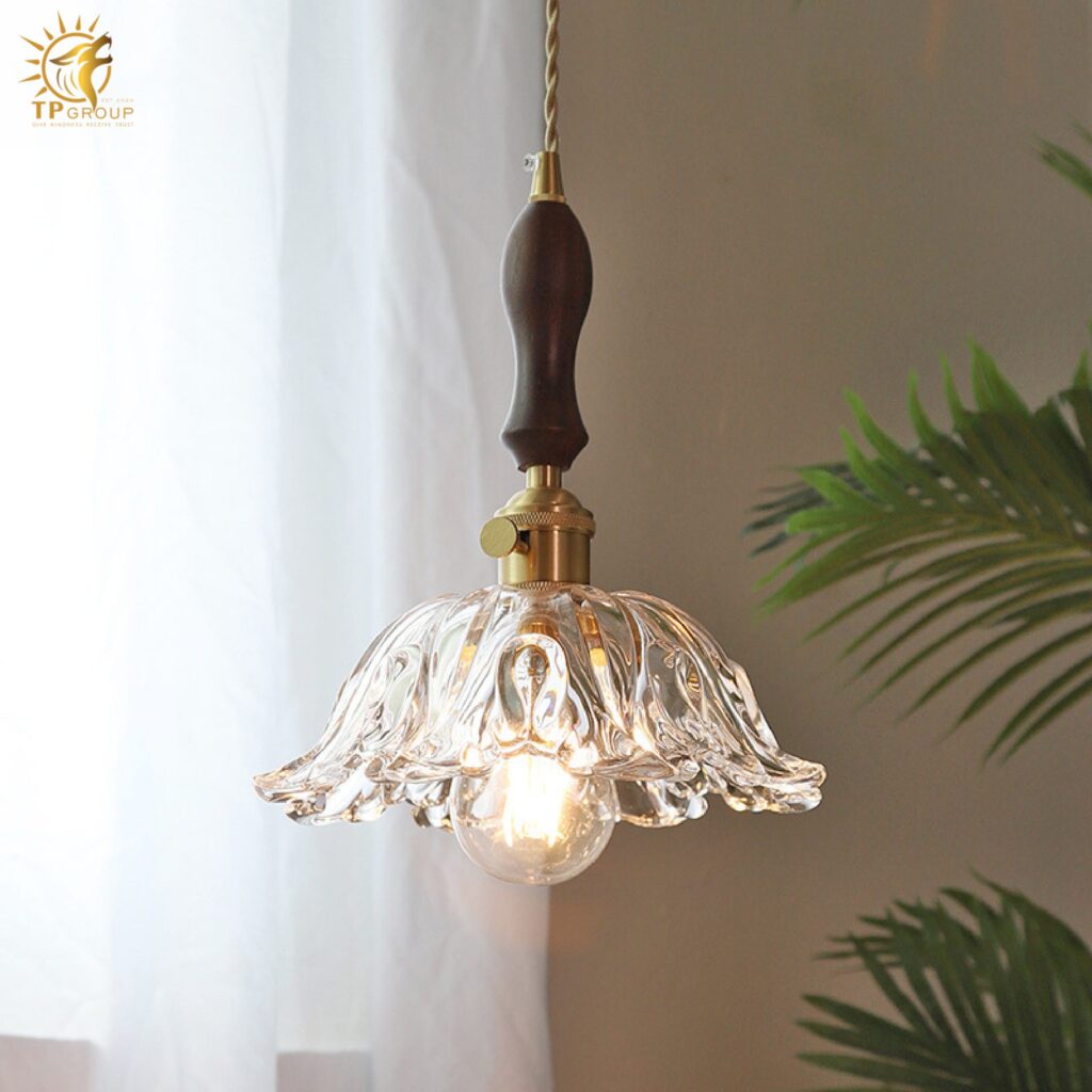 Đèn thả chau thủy tinh 3127 