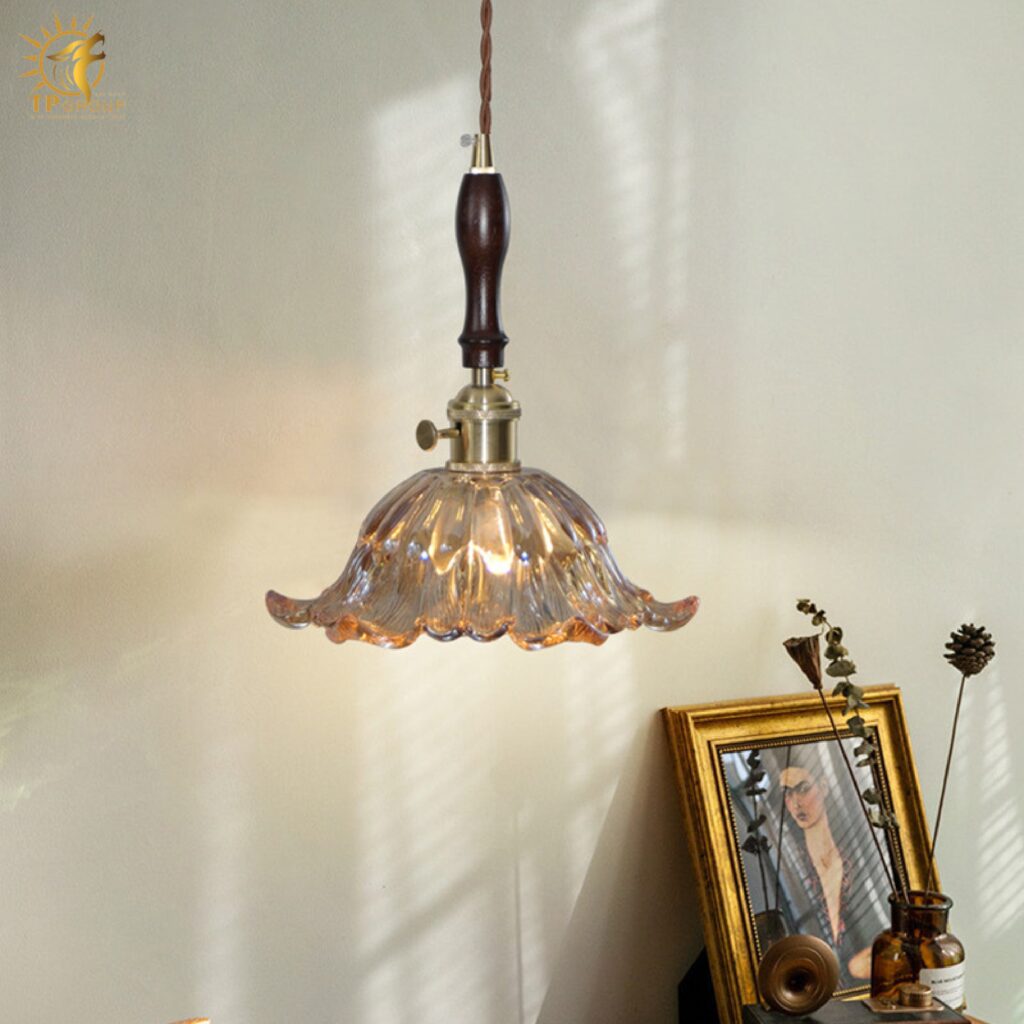 Đèn thả chau thủy tinh 3127 