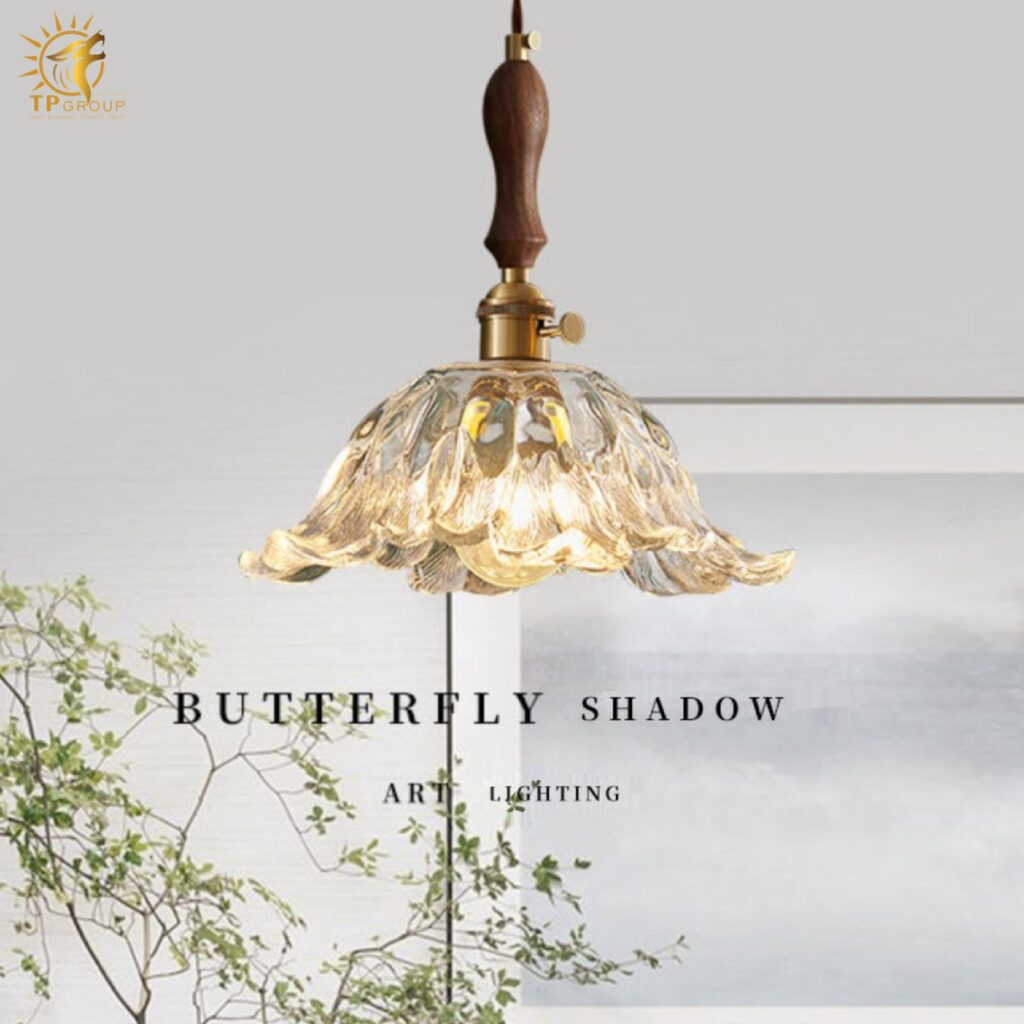 Đèn thả chau thủy tinh 3127 