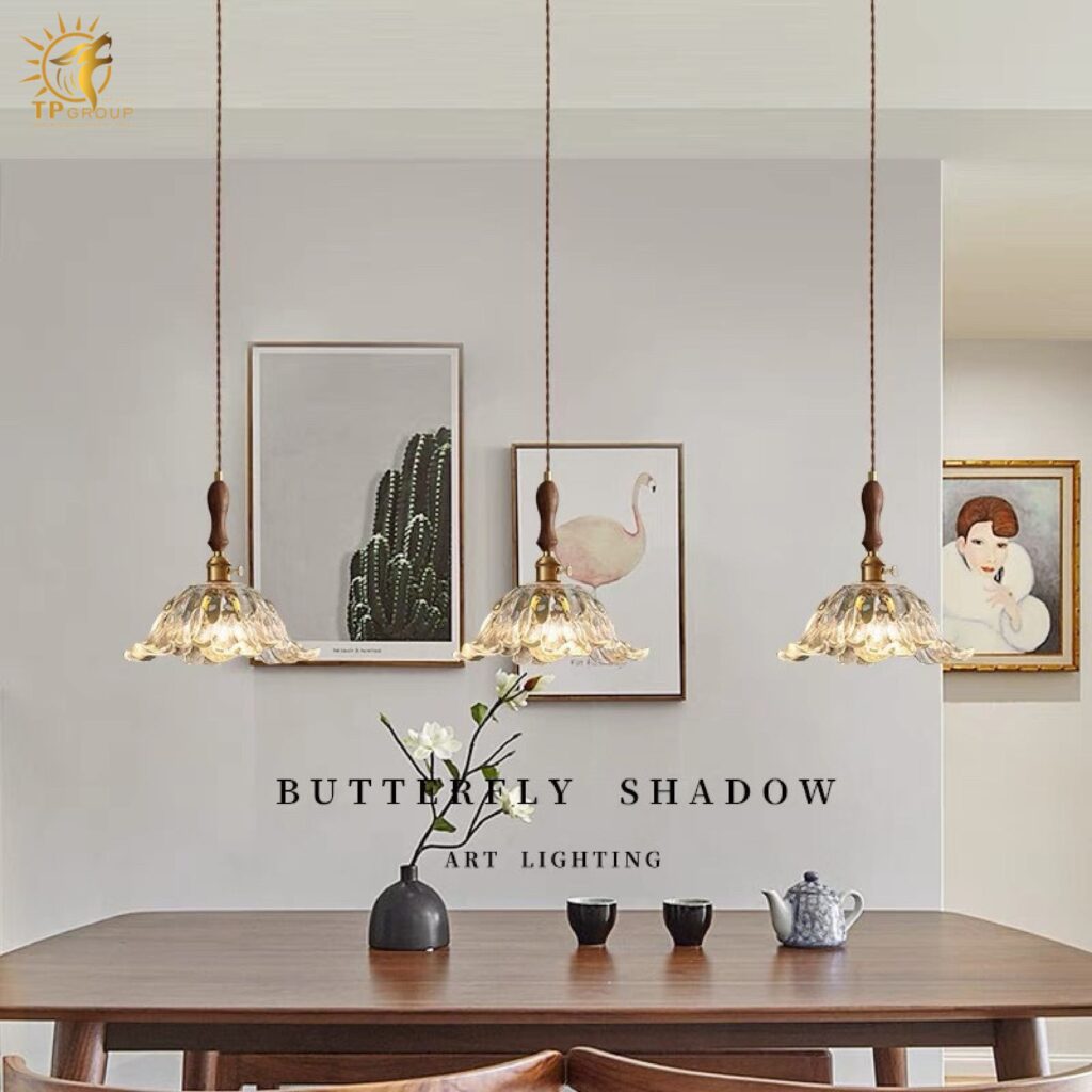 Đèn thả chau thủy tinh 3127 