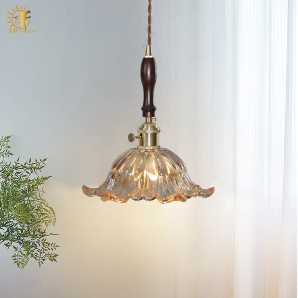 Đèn thả chau thủy tinh 3127 