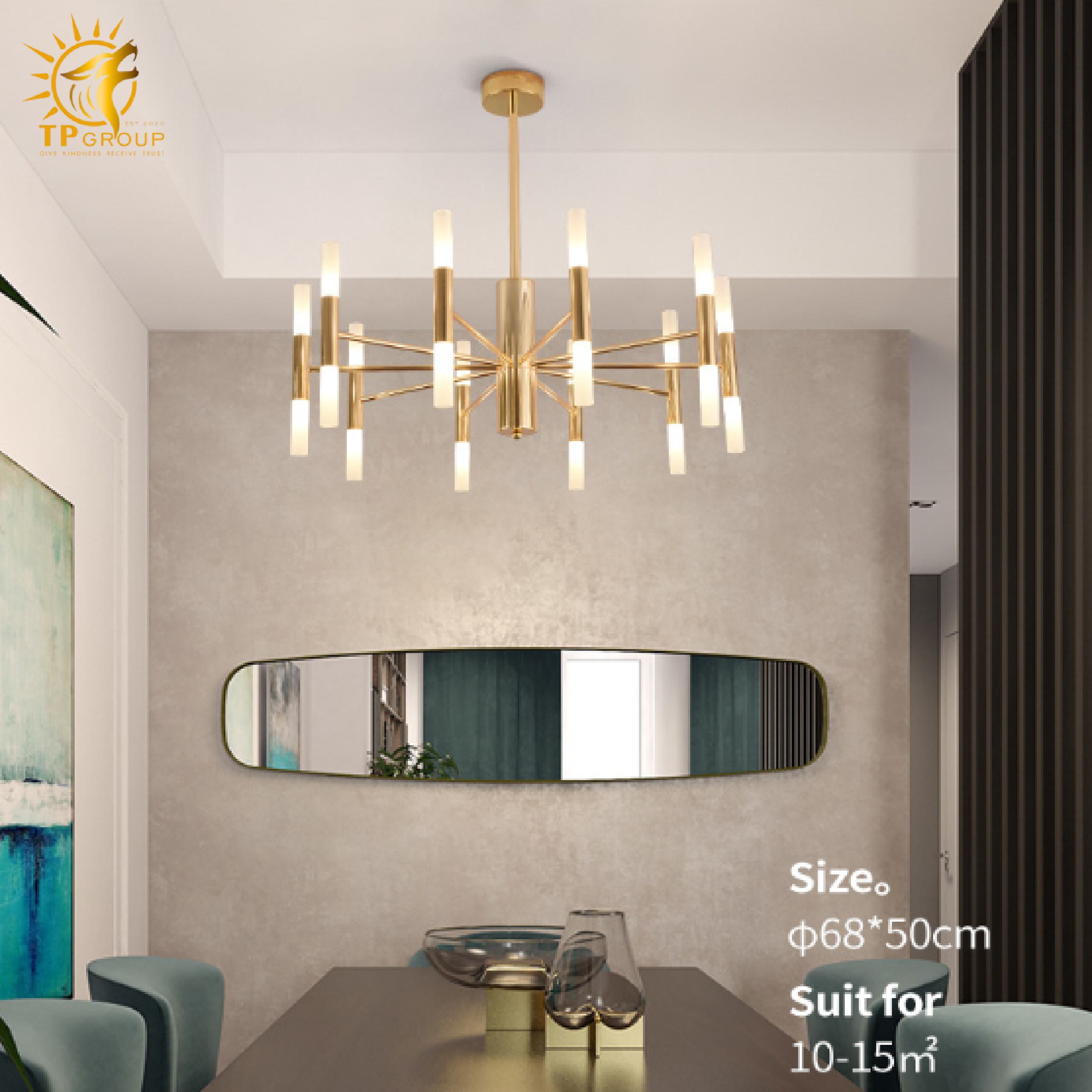 Đèn thả chùm 7015 24 bóng 4 Đèn thả chùm 7015 24 bóng