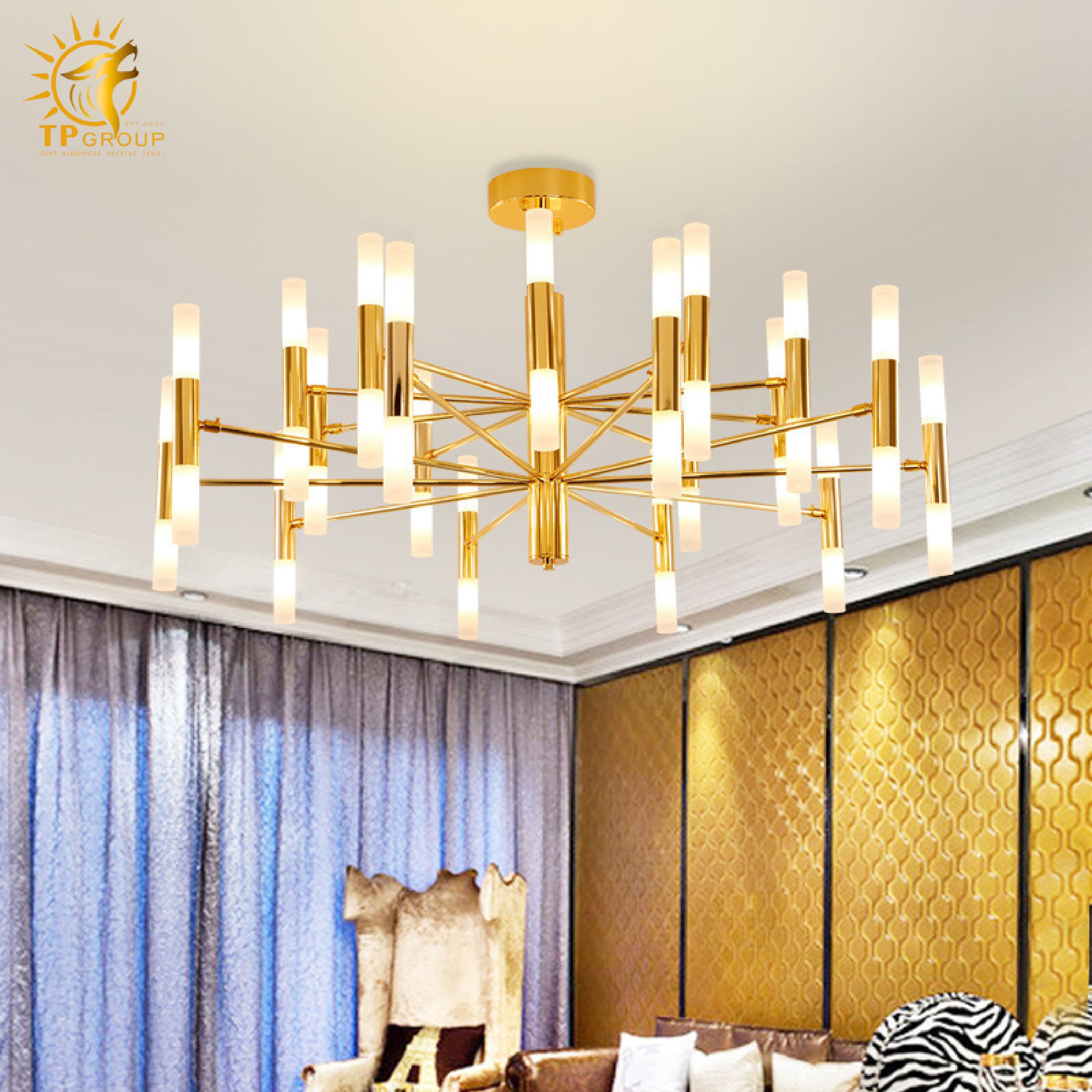 Đèn thả chùm 7015 24 bóng 6 Đèn thả chùm 7015 24 bóng