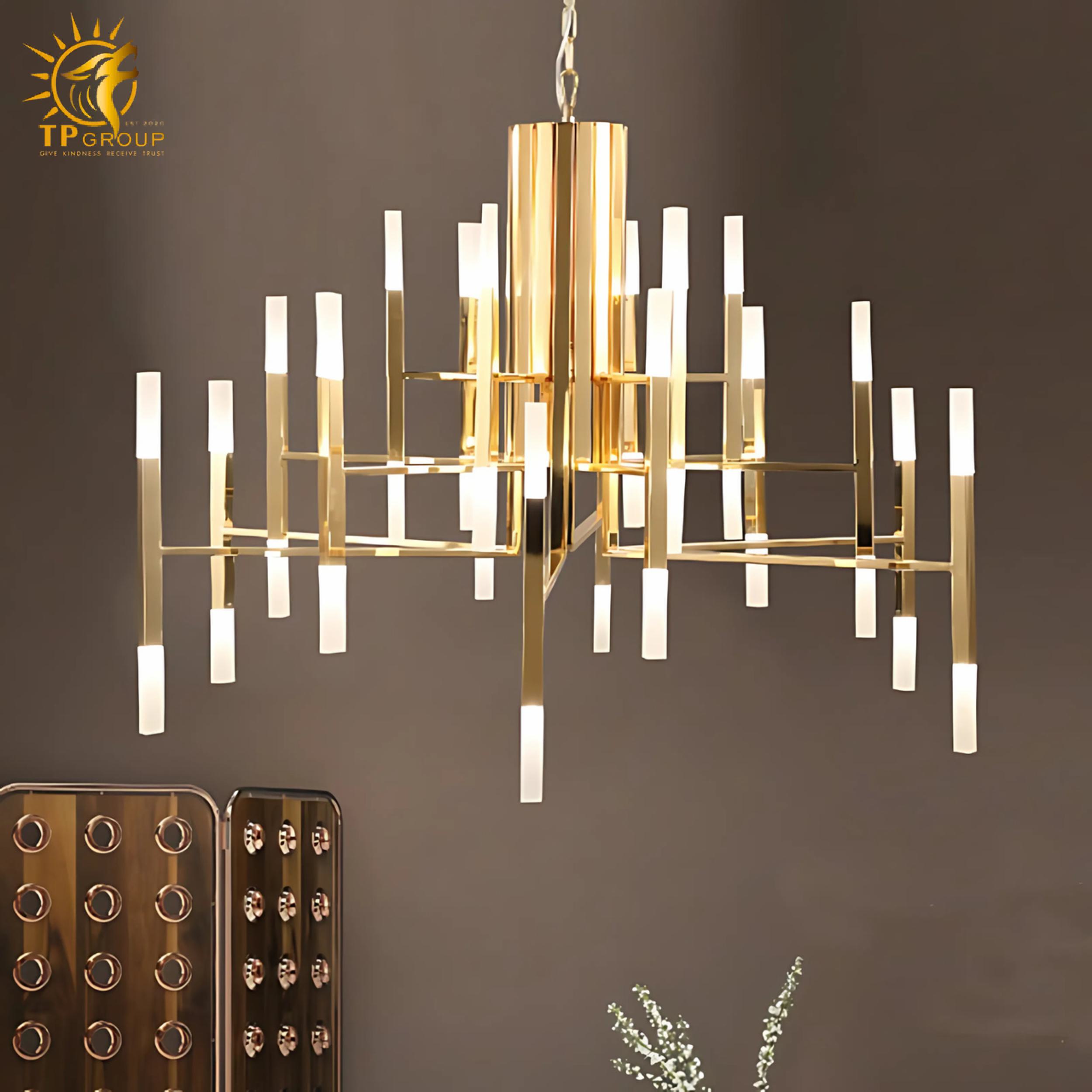 Đèn thả chùm 7015 24 bóng 7 Đèn thả chùm 7015 24 bóng