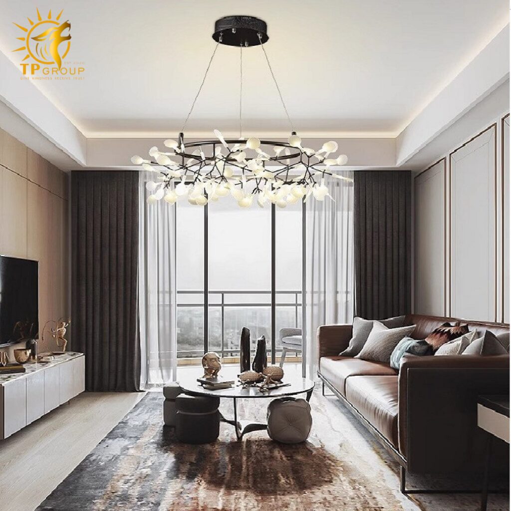 Đèn thả chùm Hera T6868A 14 Đèn thả chùm Hera T6868A