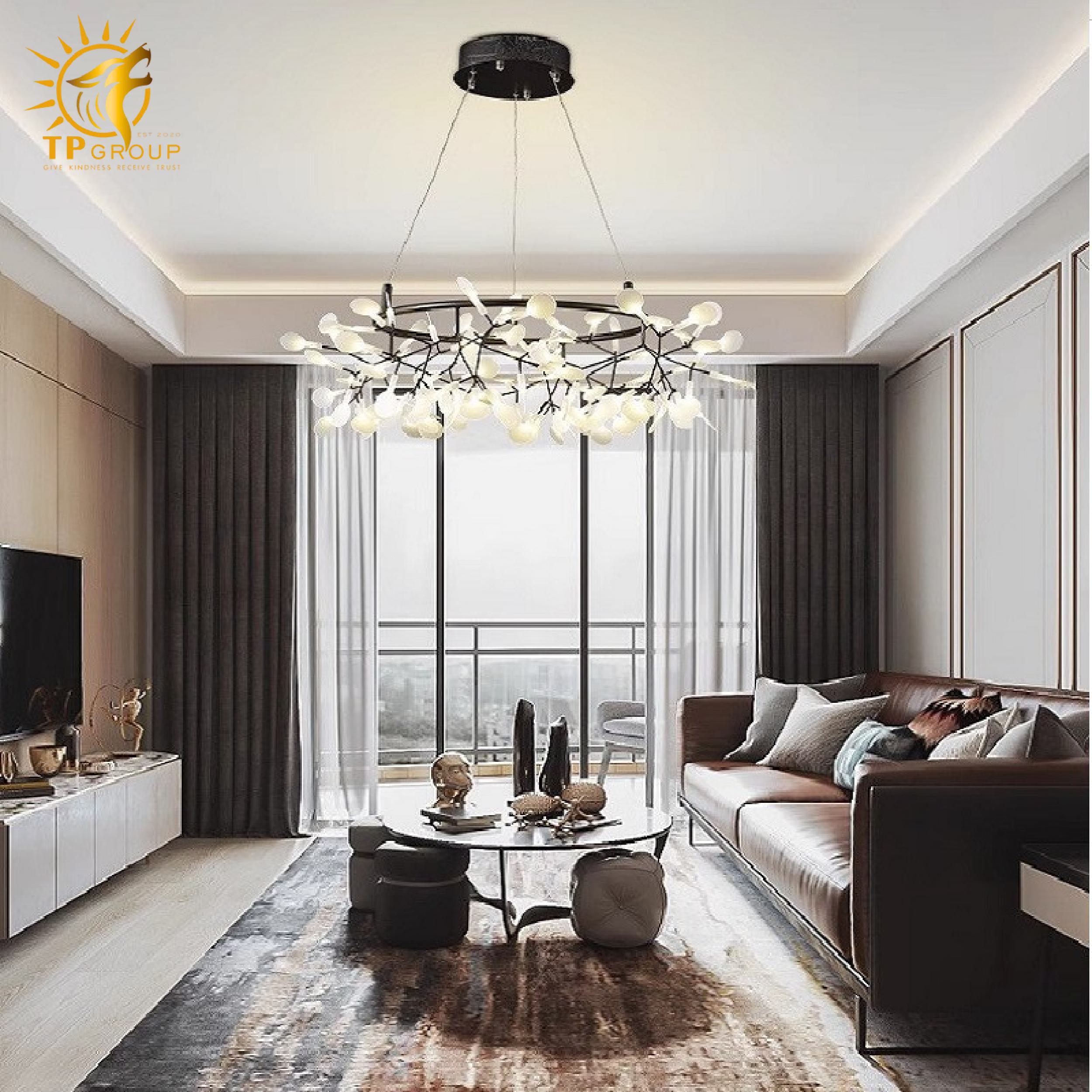 Đèn thả chùm Hera T6868A 4 Đèn thả chùm Hera T6868A