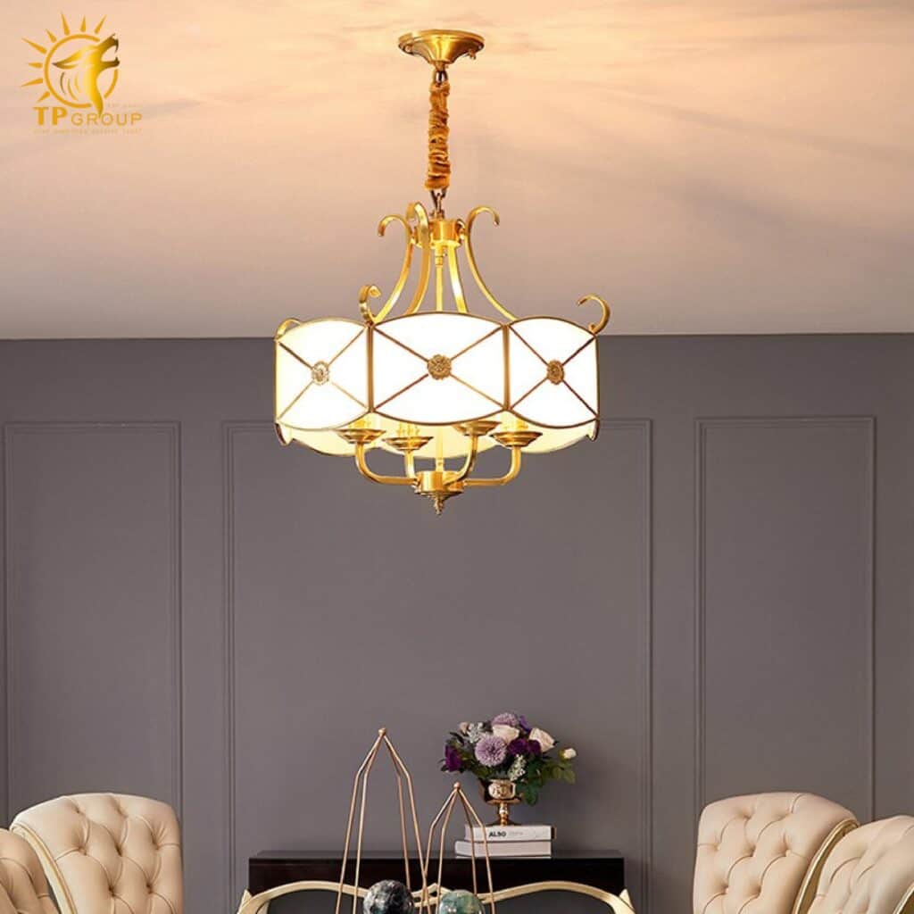 Đèn thả chùm cao cấp CD9060 bốn bóng 