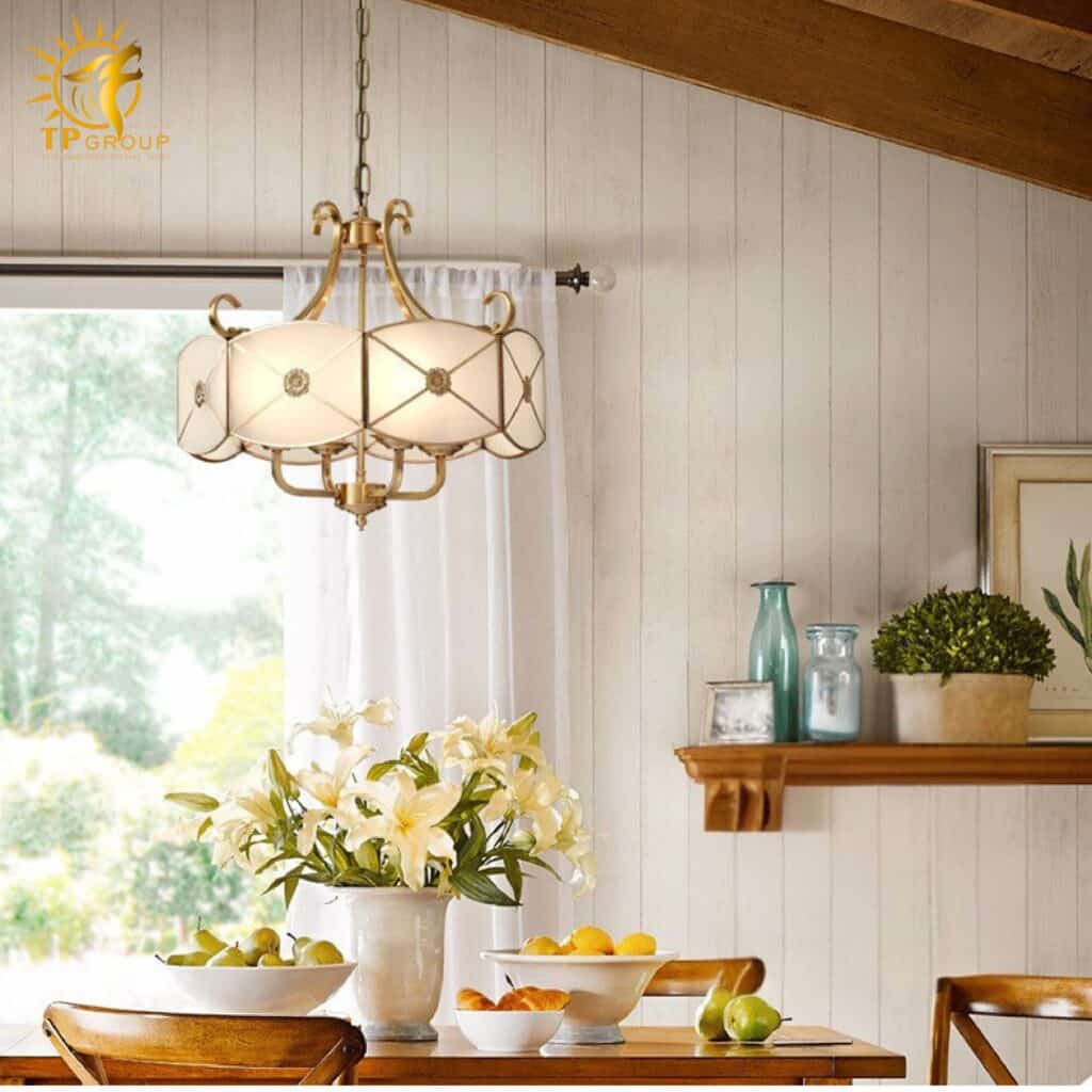 Đèn thả chùm cao cấp CD9060 bốn bóng 