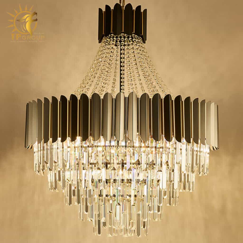 Đèn thả chùm pha lê cao cấp TH8246 