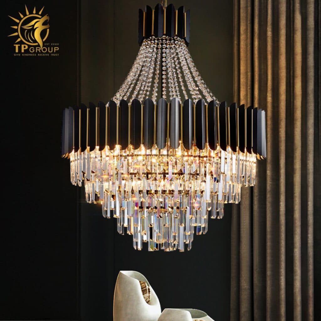 Đèn thả chùm pha lê cao cấp TH8246 