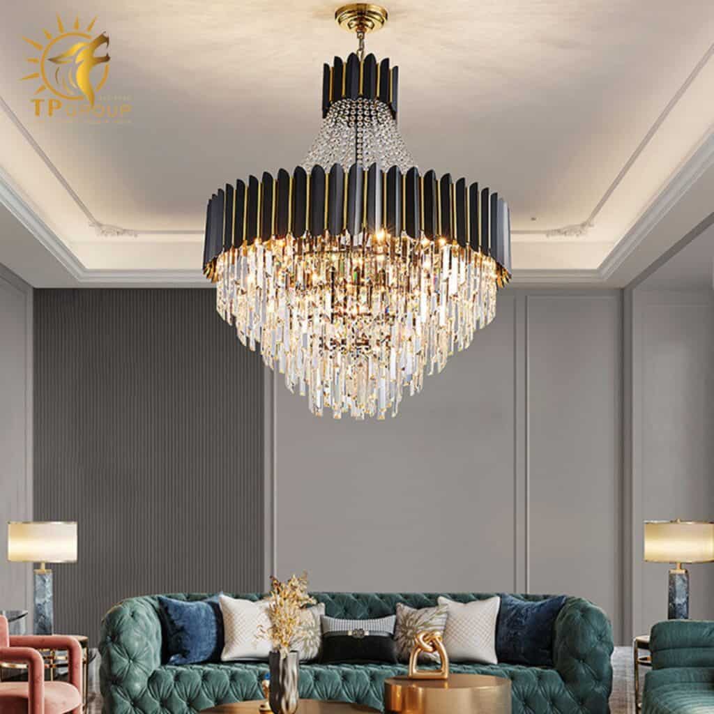 Đèn thả chùm pha lê cao cấp TH8246 