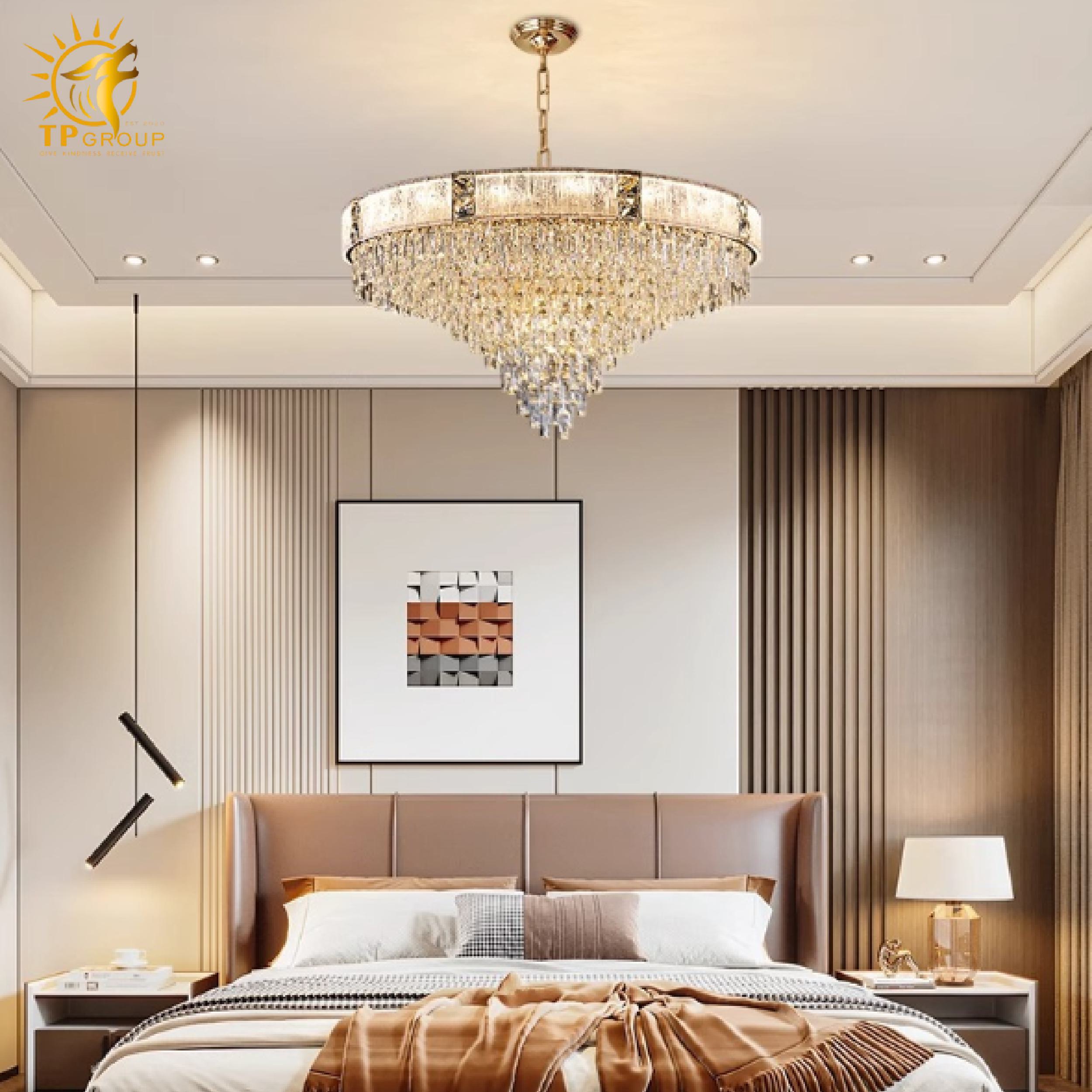 Đèn thả chùm pha lê cao cấp TPL236 2 Đèn thả chùm pha lê cao cấp TPL236