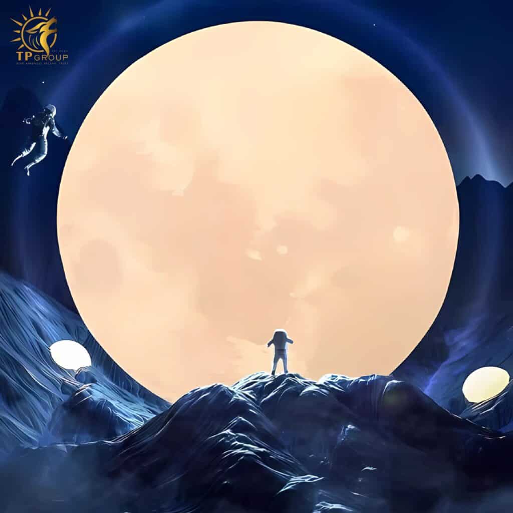 Đèn thả mặt trăng THD20 