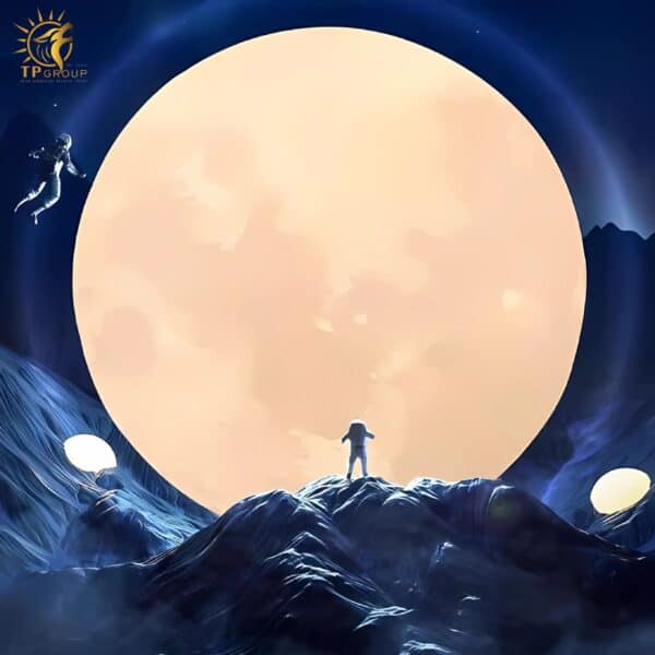 Đèn thả mặt trăng THD20