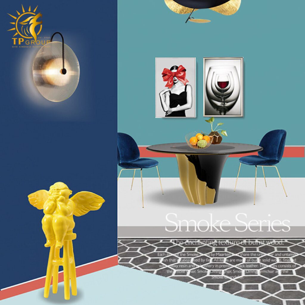 Đèn vách chau thủy tinh VK146 15 Đèn vách chau thủy tinh VK146