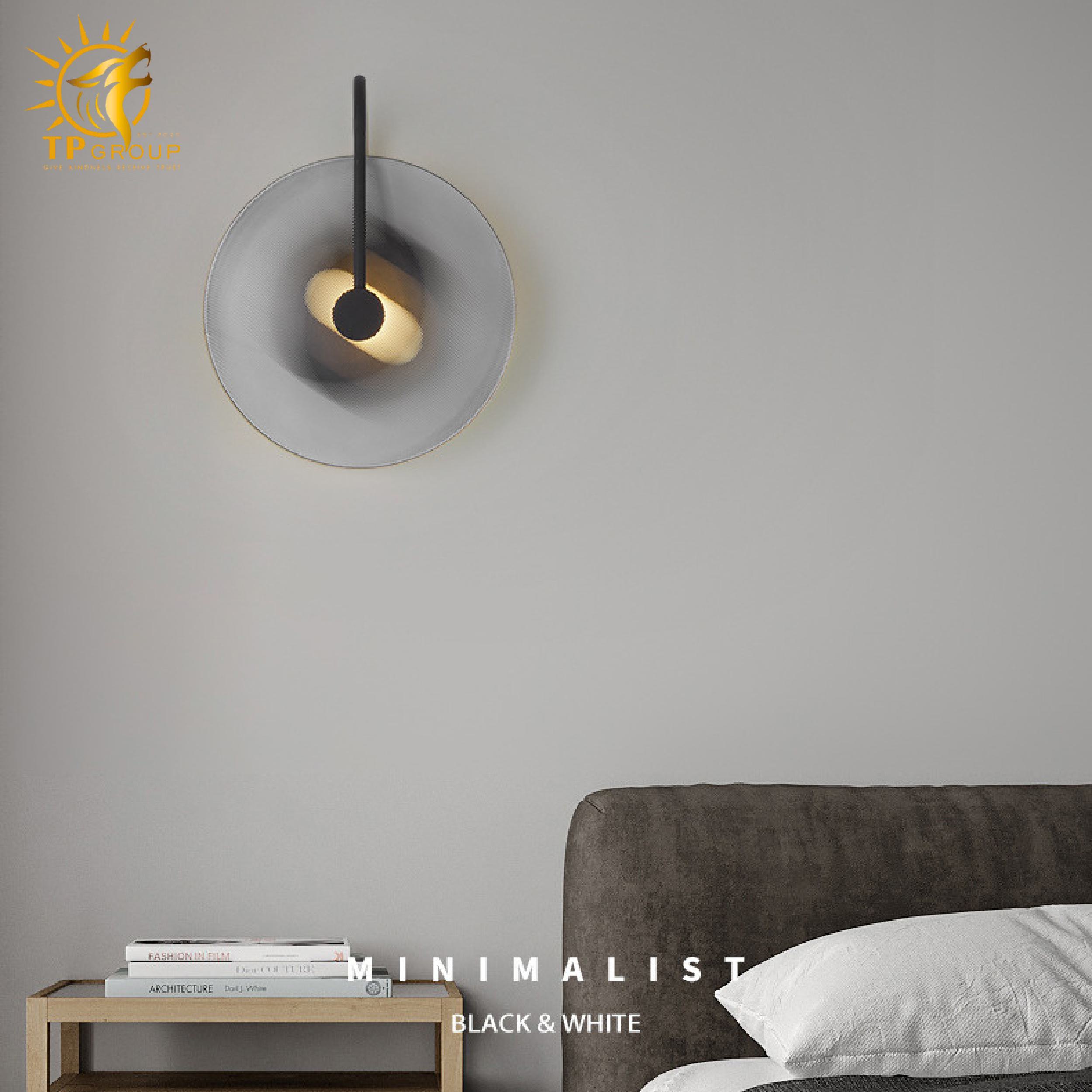 Đèn vách chau thủy tinh VK146 8 Đèn vách chau thủy tinh VK146