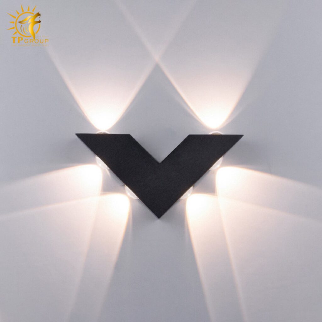 Đèn vách chiếu tia ngoài trời VNT093 18 Đèn vách chiếu tia ngoài trời VNT093