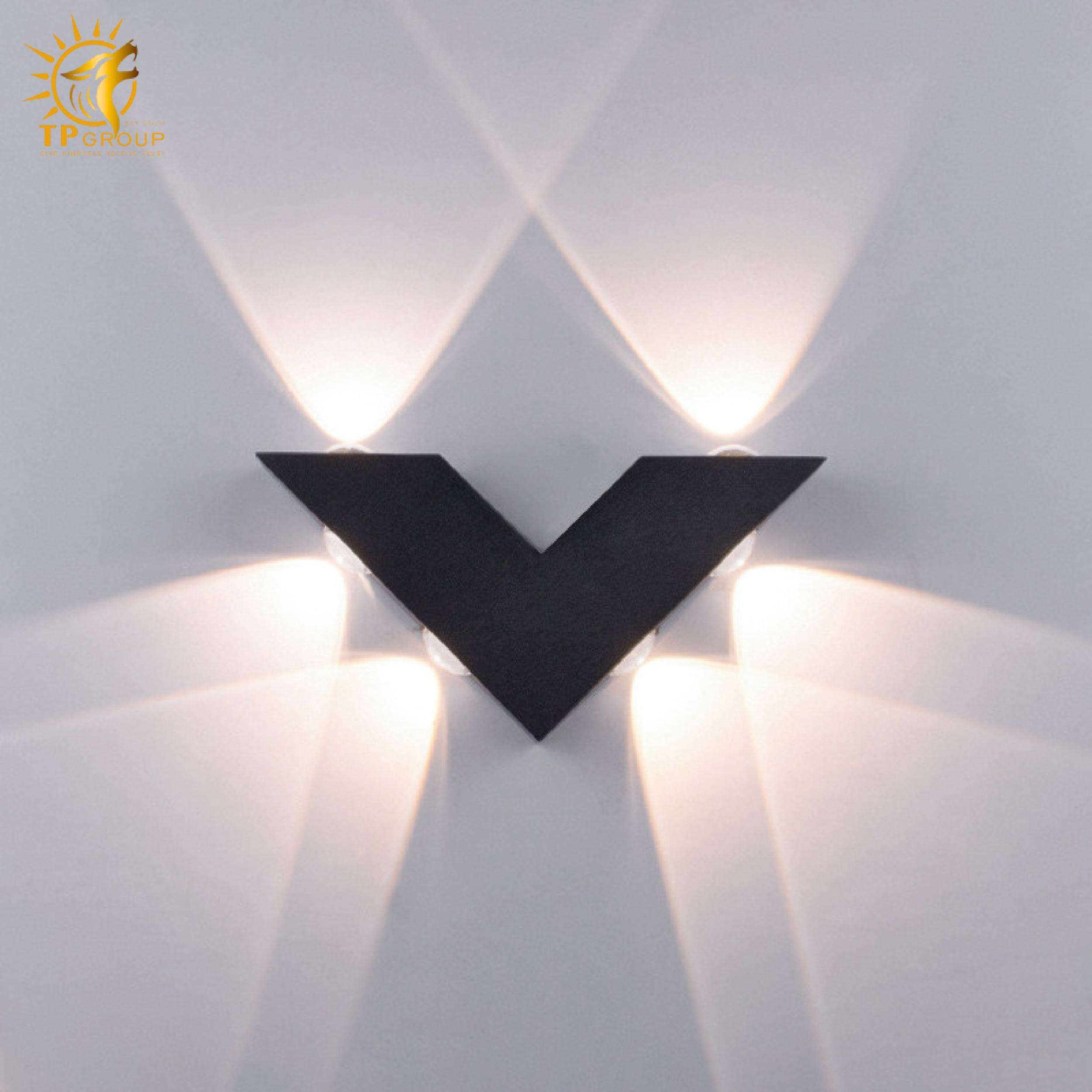 Đèn vách chiếu tia ngoài trời VNT093 7 Đèn vách chiếu tia ngoài trời VNT093