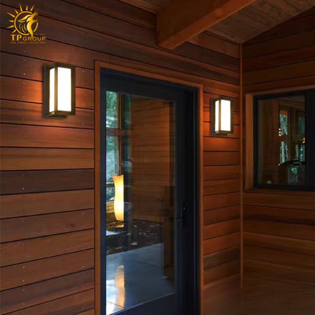 Đèn vách chống nước ngoài trời VNT659 12 Đèn vách chống nước ngoài trời VNT659