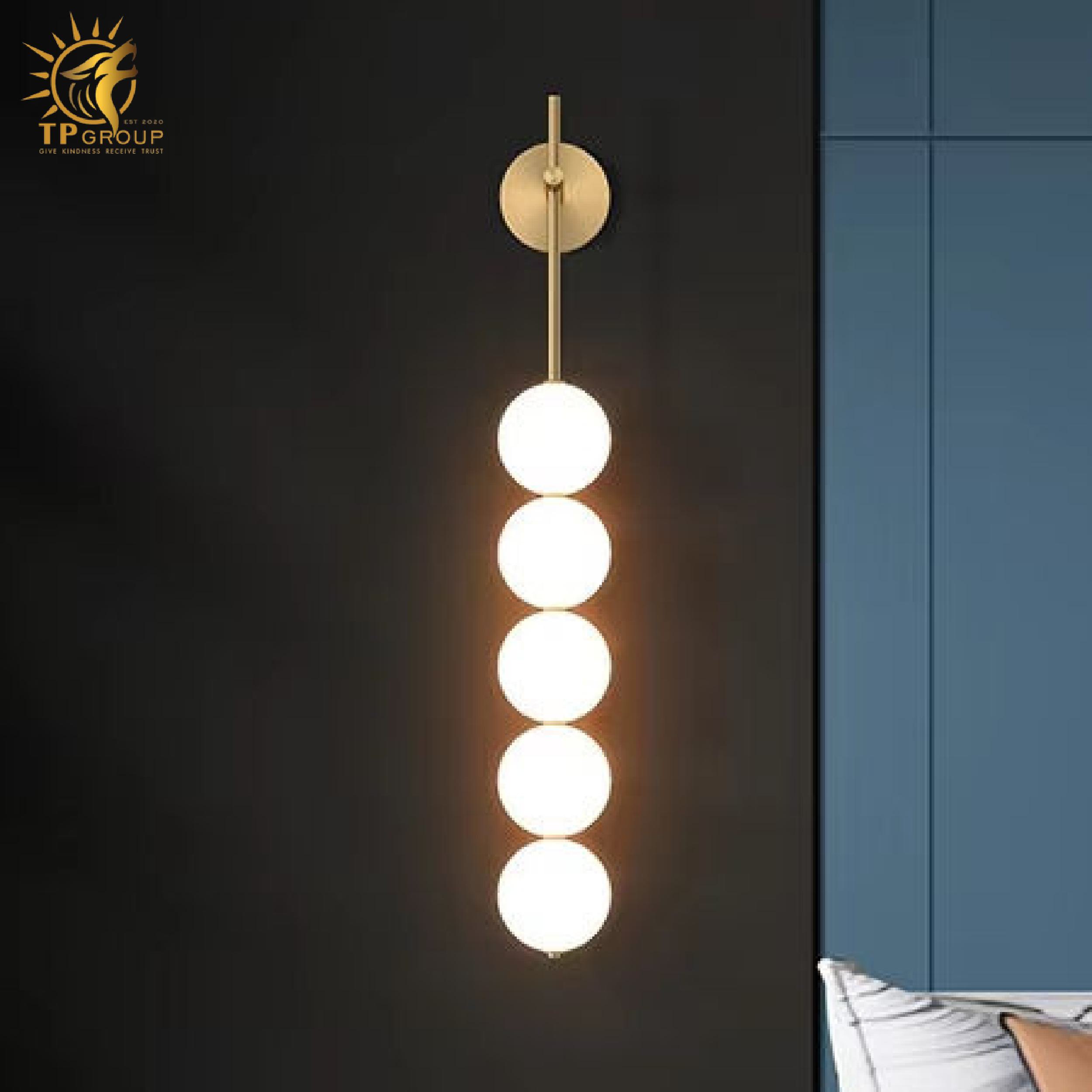 Đèn vách chuổi ngọc hiện đại VK123