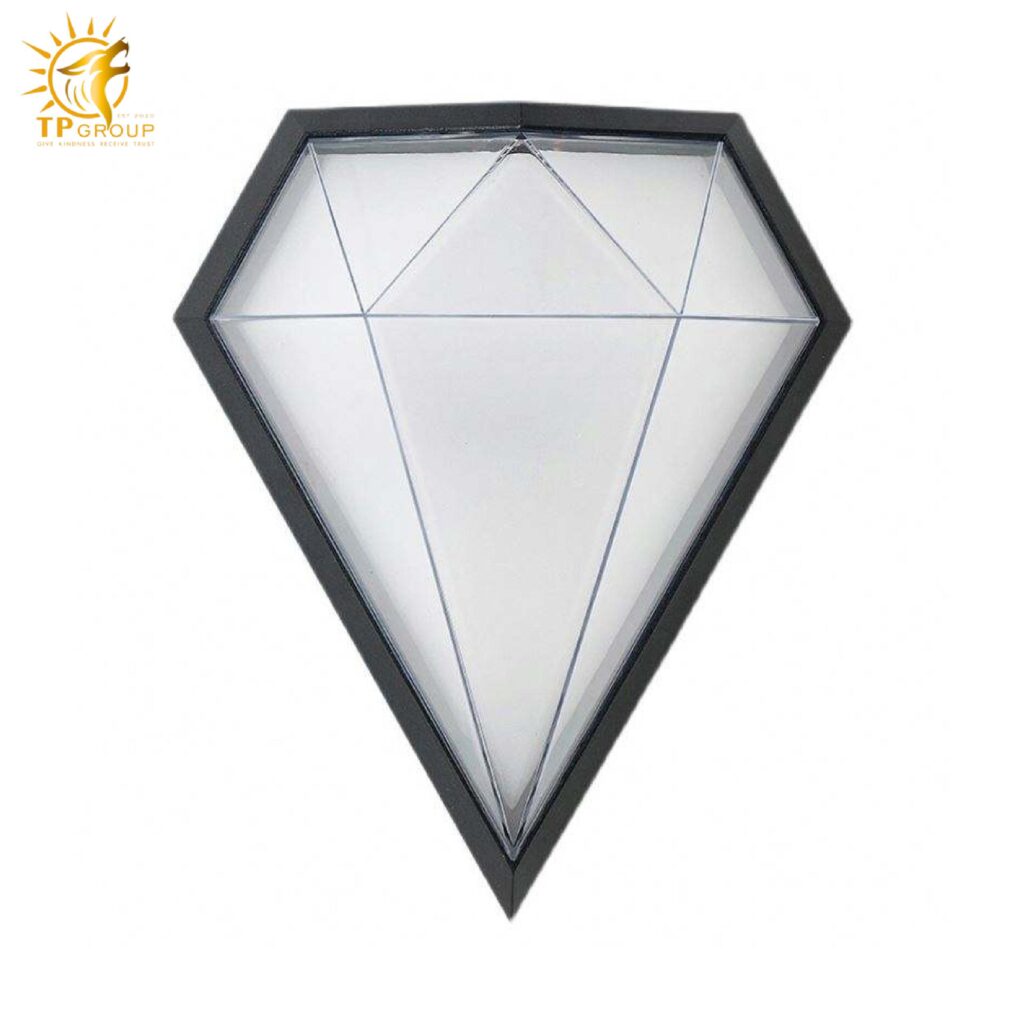 Đèn vách kiểu dáng kim cương CN345 15 Đèn vách kiểu dáng kim cương CN345