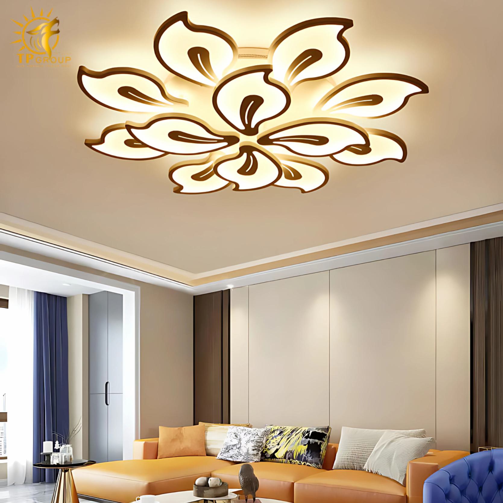 Đèn LED ốp trần TPG-MT3606/12 cánh 9 Đèn LED ốp trần TPG-MT3606/12 cánh