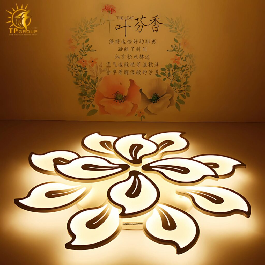 Đèn LED ốp trần TPG-MT3606/12 cánh 16 Đèn LED ốp trần TPG-MT3606/12 cánh