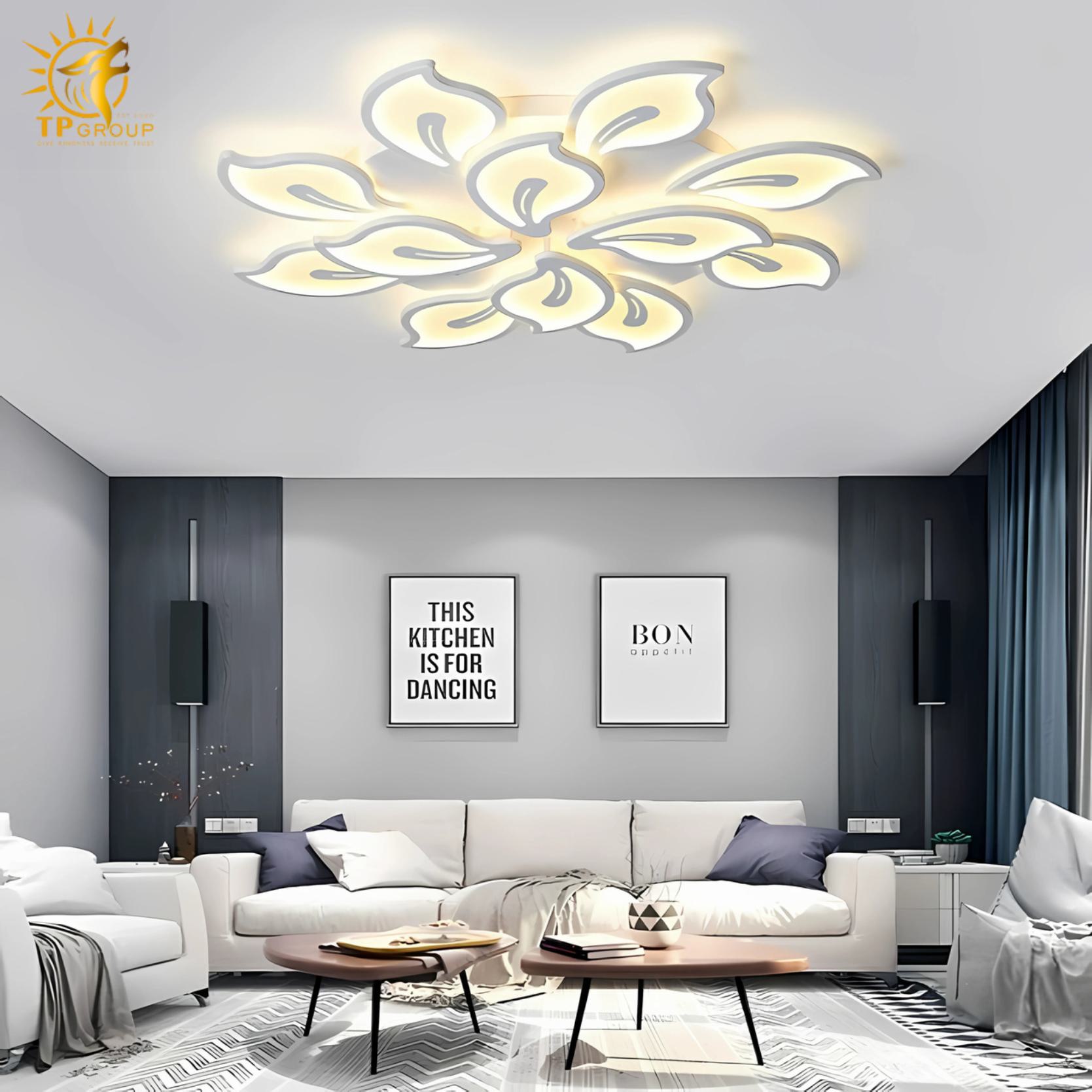 Đèn LED ốp trần TPG-MT3606/12 cánh 4 Đèn LED ốp trần TPG-MT3606/12 cánh