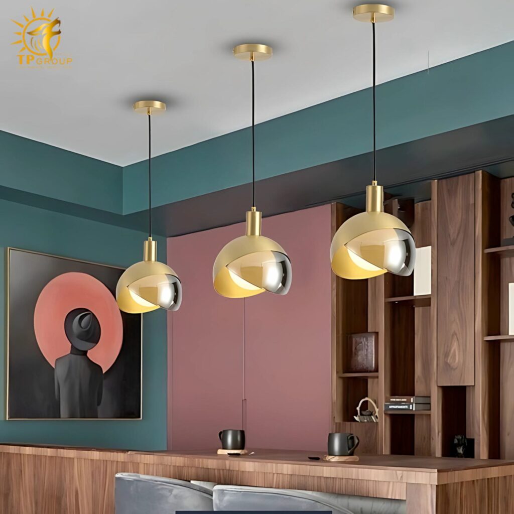 Đèn treo hiện đại bán phân kính TPG-THCN20021