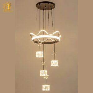 Đèn thả trần LED pha lê TPG-THDBA05