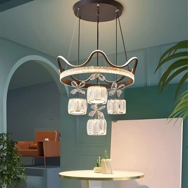 Đèn thả trần LED pha lê TPG-THDBA05