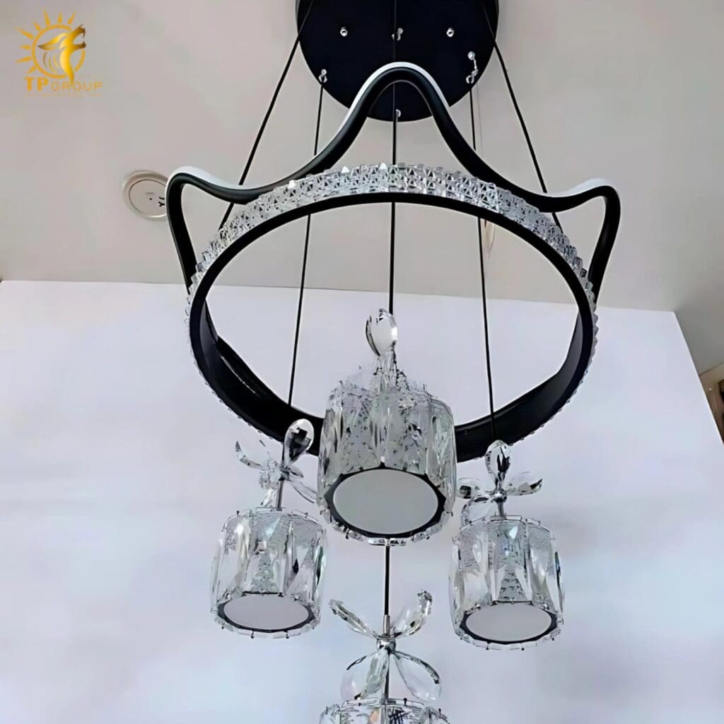 Đèn thả trần LED pha lê TPG-THDBA05