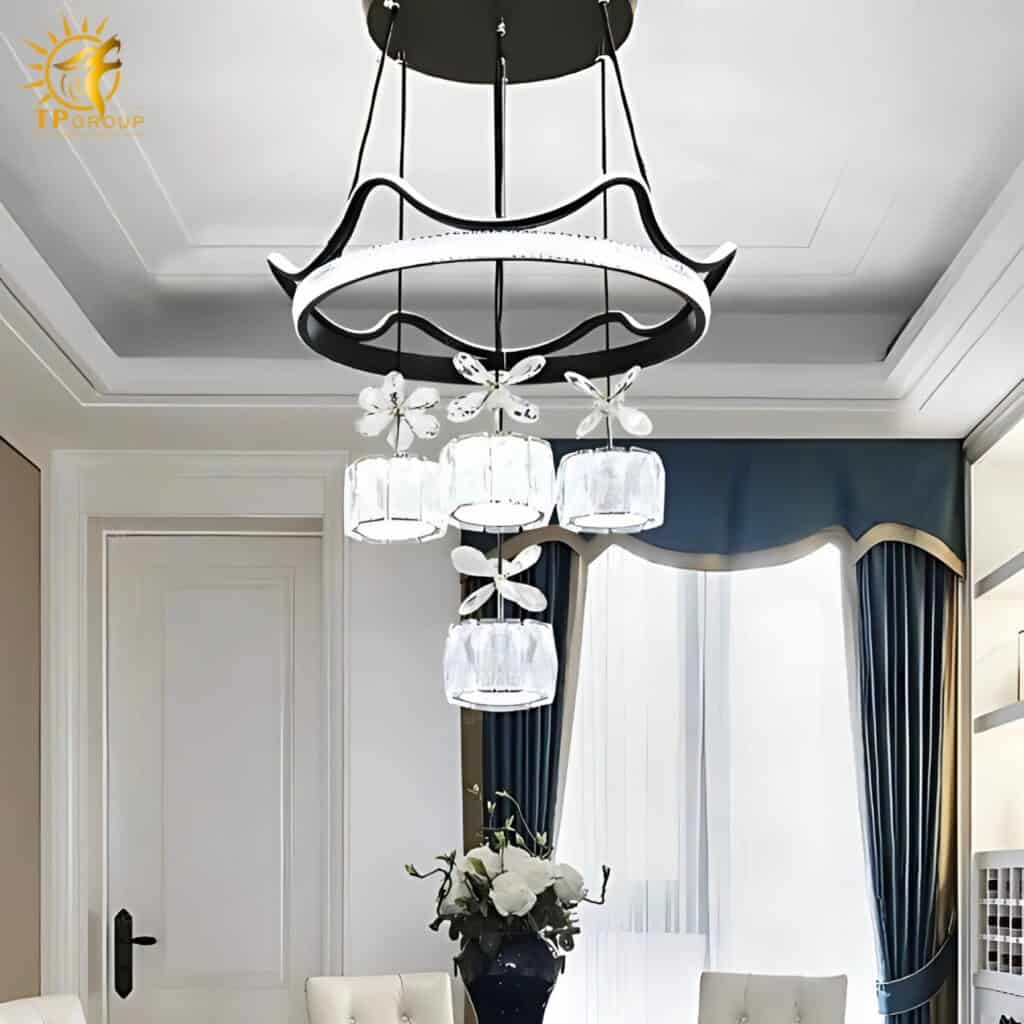 Đèn thả trần LED pha lê TPG-THDBA05
