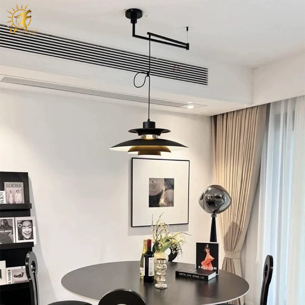 Đèn thả trang trí phong cách hiện đại THD140H 16 Đèn thả trang trí phong cách hiện đại THD140H