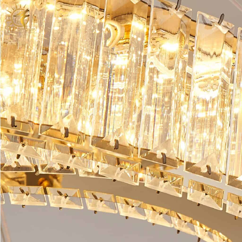 Đèn thả thông tầng pha lê 8078/21