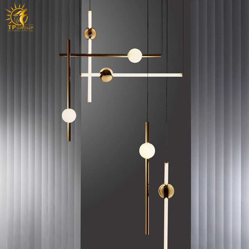 Đèn thả kim loại kiểu dáng đơn giản sáng tạo TL2218 