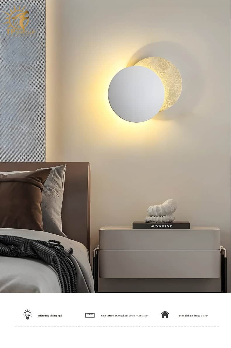 Đèn Tường Nguyệt Thực Bắc Âu DT-116