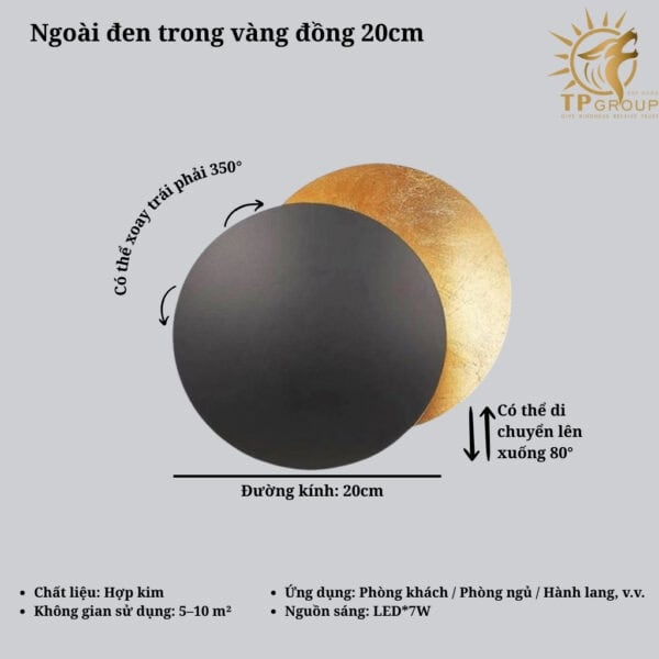 đèn tường DT-116