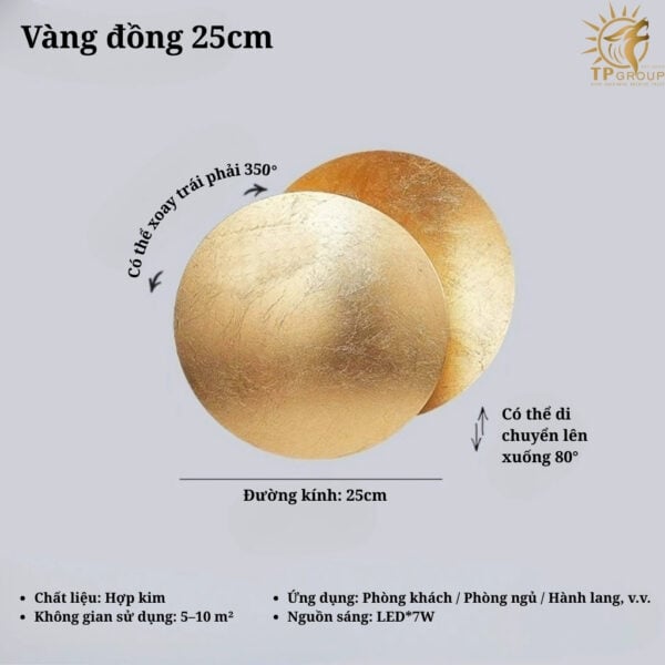 Đèn Tường Nguyệt Thực Bắc Âu DT-116 - Hình ảnh 8