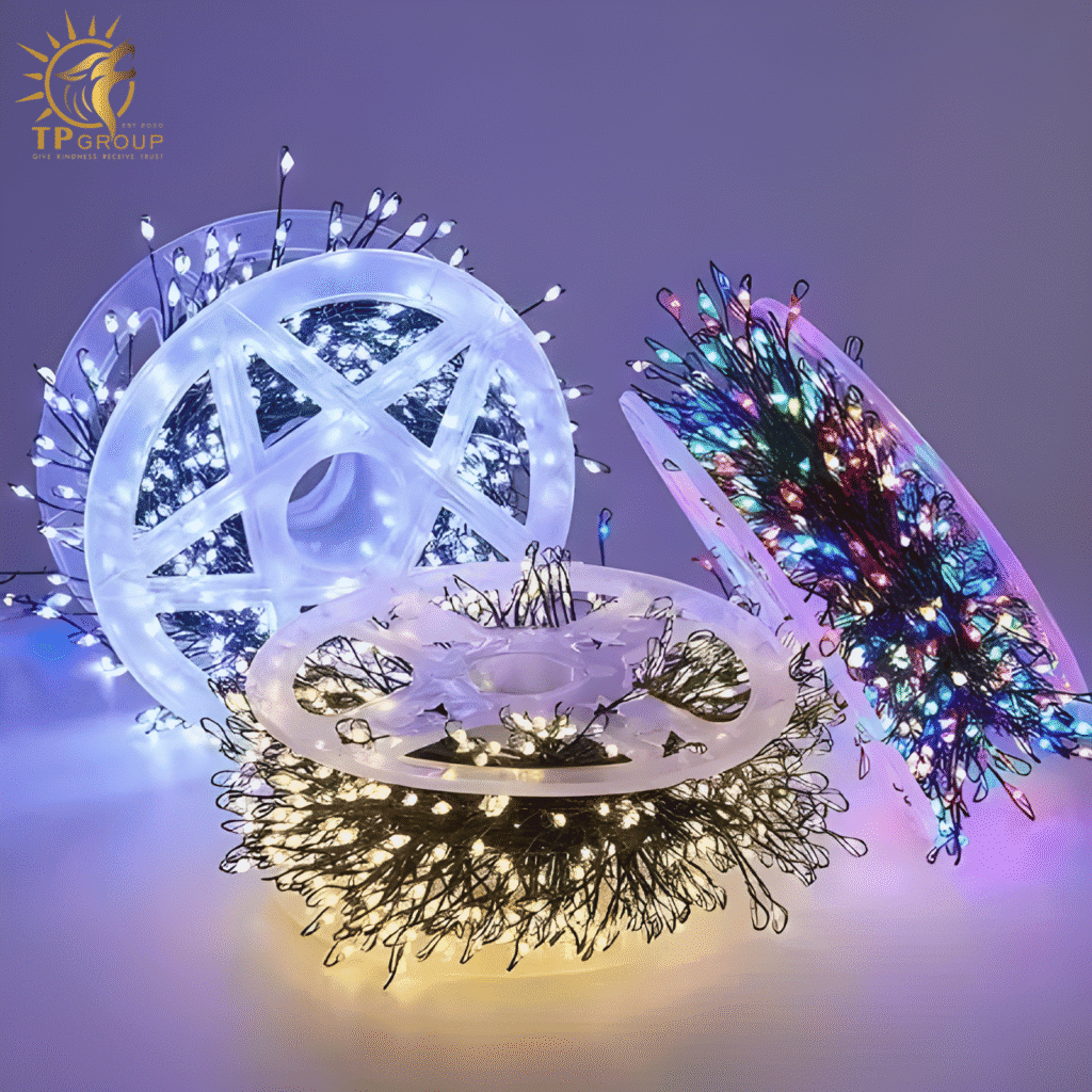 Led đom đóm trang trí giáng sinh nhiều kích thước 